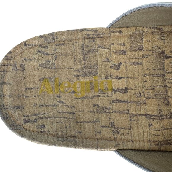 Alegria Style Krystal Style Sandals Womens 9.5 - 10 EU40 Gold Champagne - Picture 13 of 16